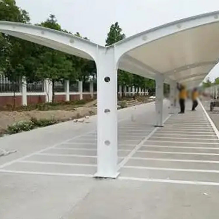 靖州膜结构电动车棚