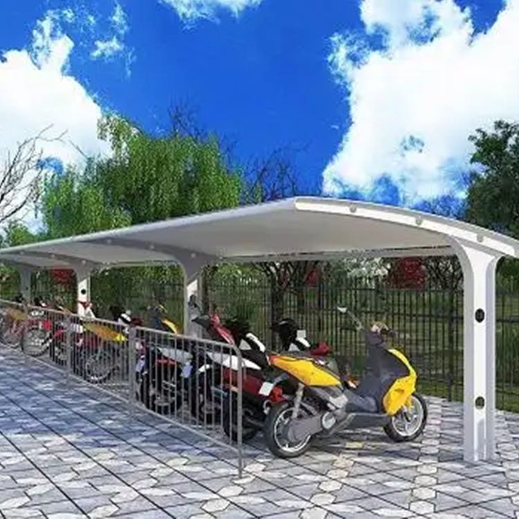 靖州膜结构电动车棚