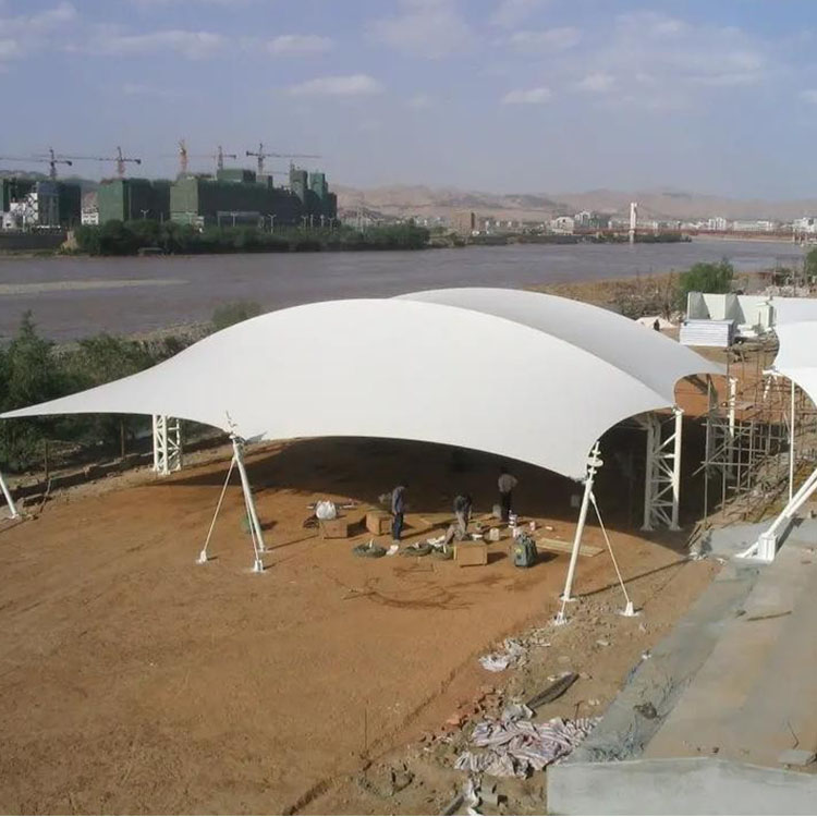 靖州膜结构汽车棚